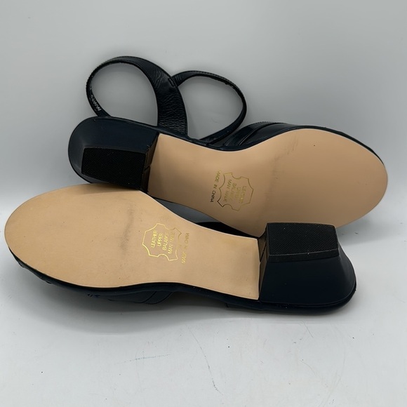 Penaljo black ankle strap sandals, size 5.5 - Picture 8 of 10